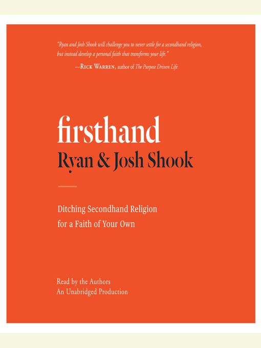 Title details for Firsthand by Ryan Shook - Available